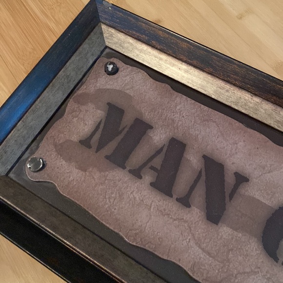 Man Cave Hanging Plaque Sign Christmas Gift - Picture 7 of 8